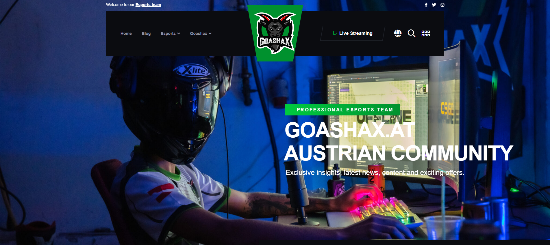 Goashax Website